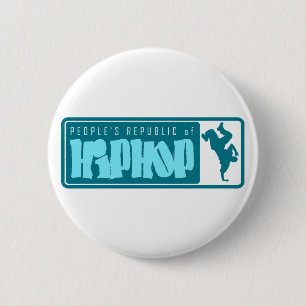 Volksrepublik des Hip-Hop Button
