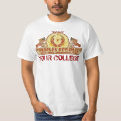 Volksrepublik Ihres Schul-oder Platz-T - Shirt (Vorderseite)