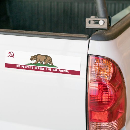 Volksrepublik von Kalifornien-Autoaufkleber Autoaufkleber (Auf Lkw)