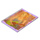 Volksrockspielerin Notizblock (Linke Seite)