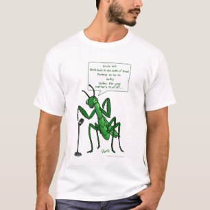 Volkstanzbetender Mantis-Anrufer T-Shirt