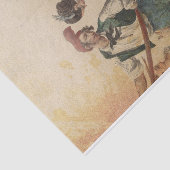 Volkstänzer seidenpapier (Ausschnitt)