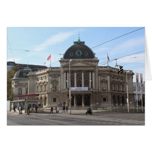 Volkstheater Wien Österreich (Vorderseite (Horizontal))
