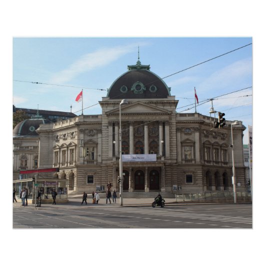 Volkstheater Wien Österreich Poster (Vorderseite)