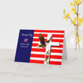 Volkstrauertag, allgemeine Gruß-Karte Karte (Gelbe Blume)