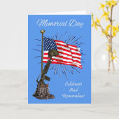 Volkstrauertag, allgemeine Grußkarte Karte (Gelbe Blume)