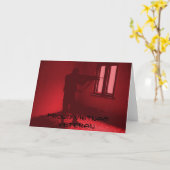 Volkstrauertag Karte (Gelbe Blume)