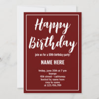 VOLKSVERANSTALTUNGEN ZUM GEBURTSTAG