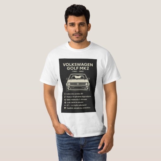 Volkswagen T-Shirt (Vorne ganz)