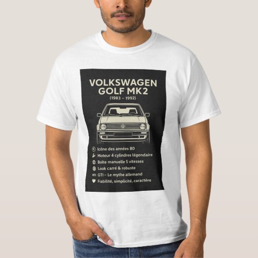 Volkswagen T-Shirt (Vorderseite)