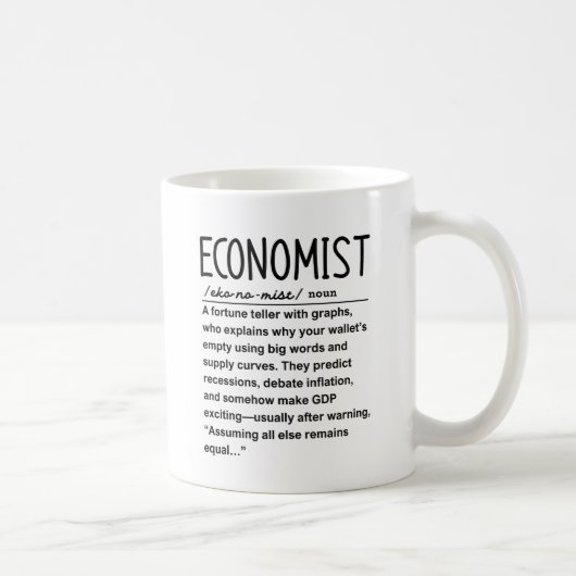 Volkswirt Kaffeetasse (Rechts)