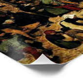 Volkszählung in Bethlehem, Kunstmalerei, Poster (Ecke)