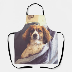 Voll anpassbarer Hund Schürze