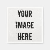 Voll anpassbares Papier Napkin Serviette (Vorderseite)