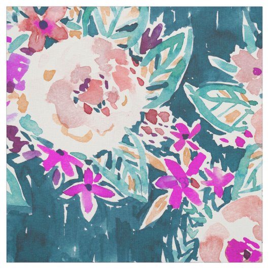 VOLL AUF Boho schickem dunklem Stoff (Muster)