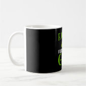 Voll auf Gott F. R. O. G - Frog Kaffeetasse (Links)