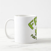 Voll auf Gott Kaffeetasse (Links)