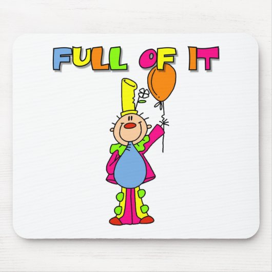 Voll davon mousepad (Vorne)