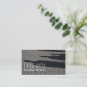 Voll-Editable, Foto-Ansässige kreative Industrien Visitenkarte (Stehend Vorderseite)