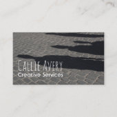 Voll-Editable, Foto-Ansässige kreative Industrien Visitenkarte (Vorderseite)