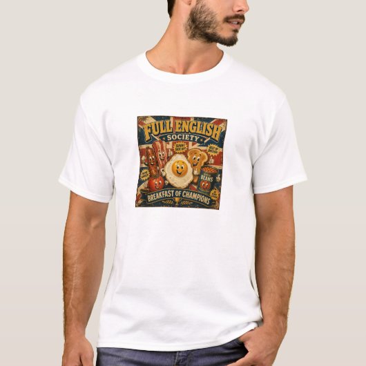 Voll-Englisch-Gesellschaft T-Shirt (Vorderseite)