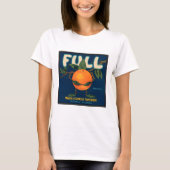 Voll - orange Kisten-Aufkleber T-Shirt (Vorderseite)