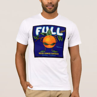 Voll - orange Kisten-Aufkleber T-Shirt