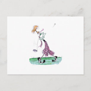 Voll-Schwung-Golf, Tony Farfernandes Postkarte