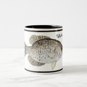 Voll vom Crappie Zweifarbige Tasse