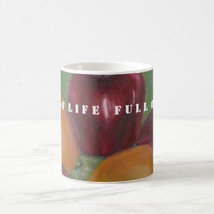 Voll von der Leben-Tasse Kaffeetasse