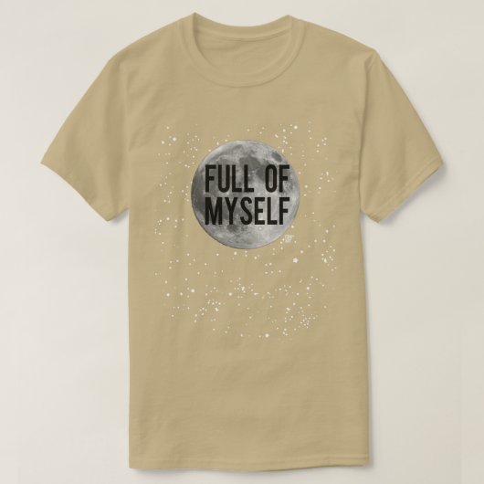 VOLL VON MIR SELBST T-Shirt (Design vorne)