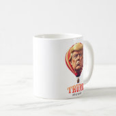 Voll von Trump Kaffeetasse (VorderseiteRechts)