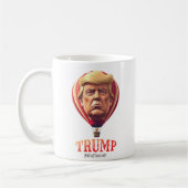 Voll von Trump Kaffeetasse (Links)