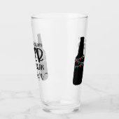 Voll Weihnachtsbär und -jubeln | Funny Drinks Glas (Links)