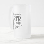 Voll Weihnachtsbär und -jubeln | Funny Drinks Mattglas Bierglas (Vorderseite Links)