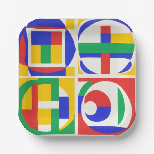 Vollas-Papierplatte Pappteller (Vorderseite)