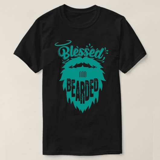 Vollbart, gesegnet und gebraten 1 T-Shirt (Design vorne)