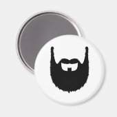 Vollbart Magnet (Vorderseite/Rückseite)