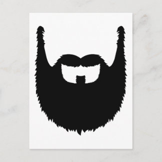 Vollbart Postkarte