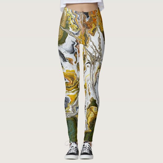 Vollbein Leggings (Vorderseite)