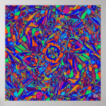 Vollbild-Farbexplosion