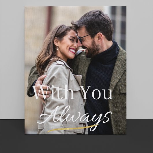 Vollbild-Liebe Hinweis Starke Canvas drucken Leinwanddruck