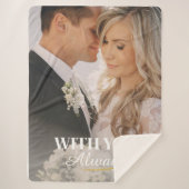 Vollbild-Liebe Sherpa Blanket Sherpadecke (Vorderseite)