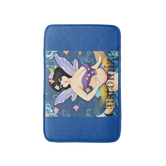 Vollbildliche Fairy Goddess Thunder_Cove Badematte (Vorderseite Vertikal)