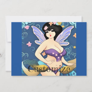 Vollbildliche Fairy Goddess Thunder_Cove Einladung
