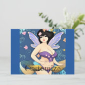 Vollbildliche Fairy Goddess Thunder_Cove Einladung (Stehend Vorderseite)