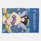 Vollbildliche Fairy Goddess Thunder_Cove Geschirrtuch (Horizontal)
