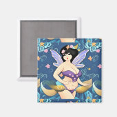Vollbildliche Fairy Goddess Thunder_Cove Magnet (Vorderseite/Rückseite)