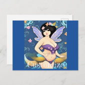 Vollbildliche Fairy Goddess Thunder_Cove Postkarte (Vorne/Hinten)