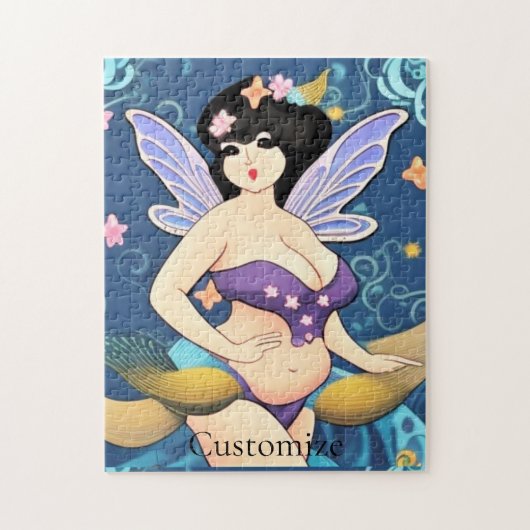 Vollbildliche Fairy Goddess Thunder_Cove Puzzle (Vertikal)